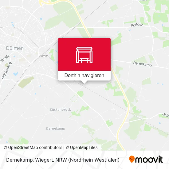 Dernekamp, Wiegert Karte