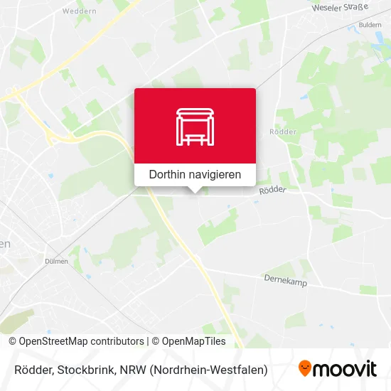 Rödder, Stockbrink Karte