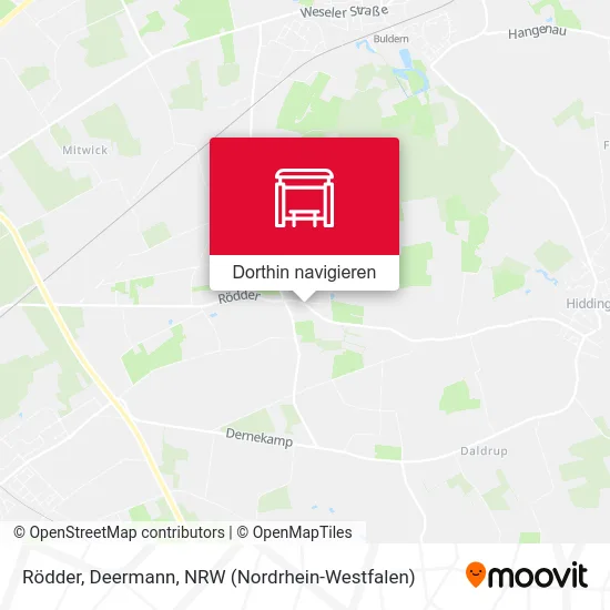 Rödder, Deermann Karte