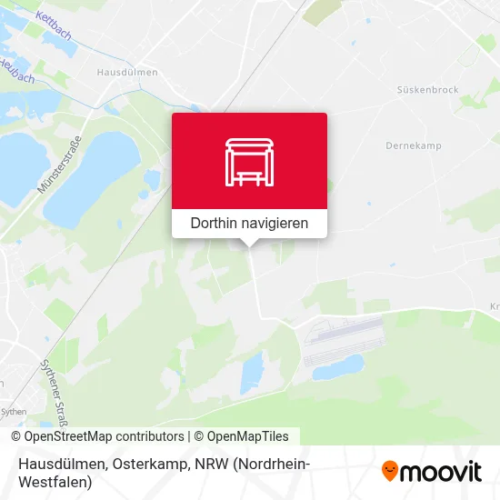 Hausdülmen, Osterkamp Karte