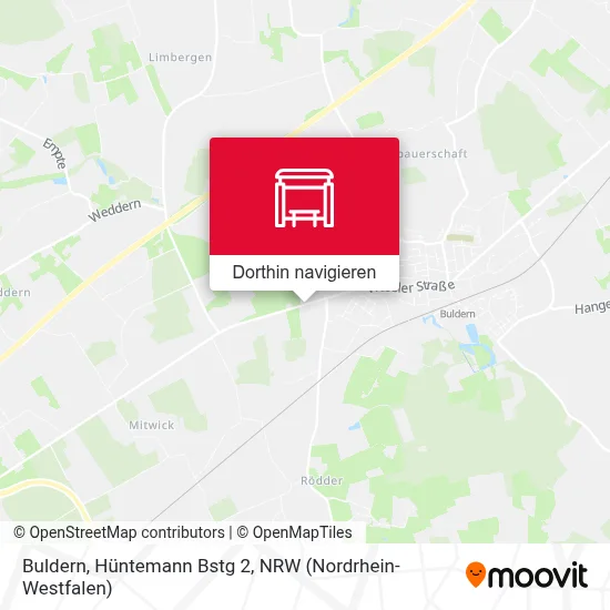 Buldern, Hüntemann Bstg 2 Karte