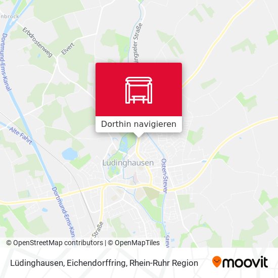 Lüdinghausen, Eichendorffring Karte