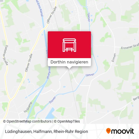 Lüdinghausen, Halfmann Karte