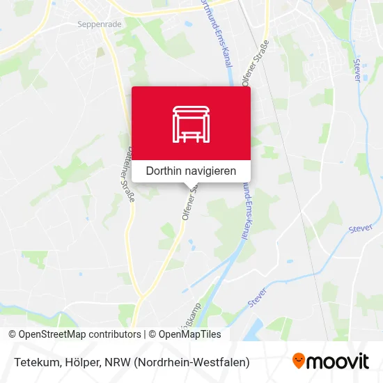 Tetekum, Hölper Karte