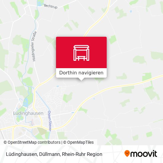 Lüdinghausen, Düllmann Karte