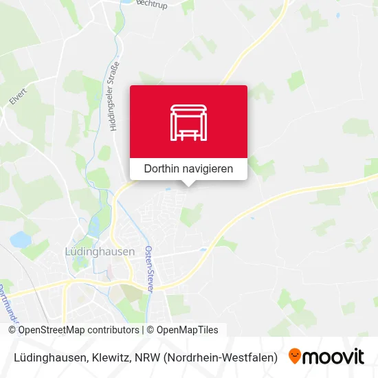 Lüdinghausen, Klewitz Karte