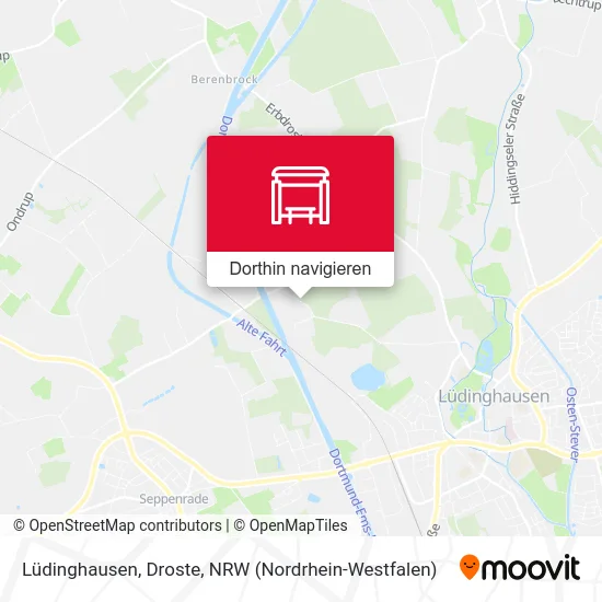 Lüdinghausen, Droste Karte