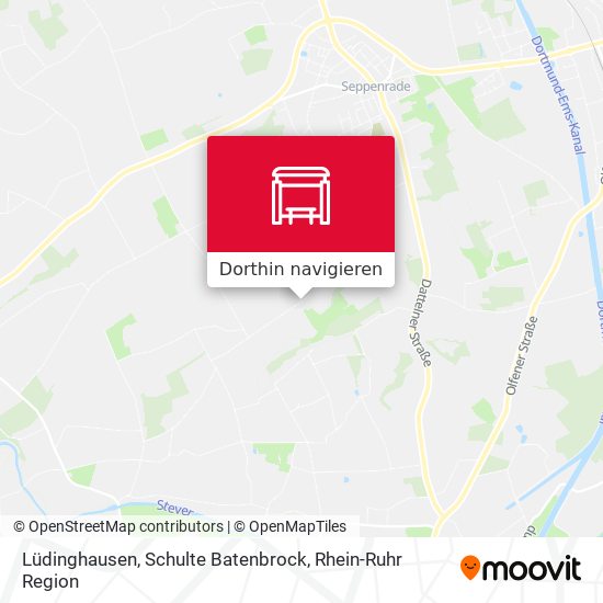 Lüdinghausen, Schulte Batenbrock Karte