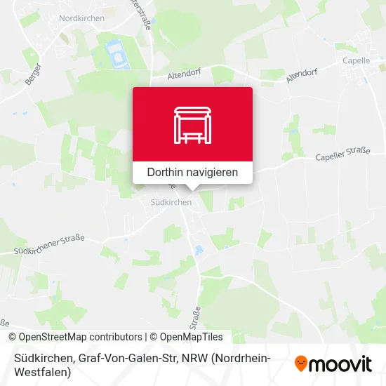 Südkirchen, Graf-Von-Galen-Str Karte