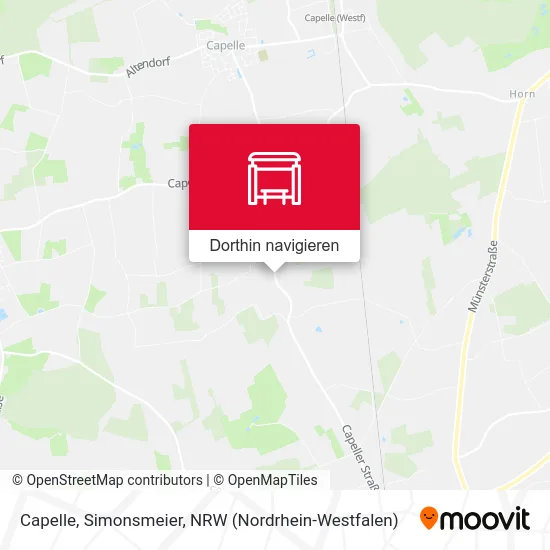 Capelle, Simonsmeier Karte