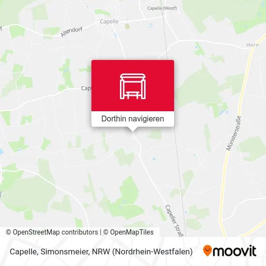 Capelle, Simonsmeier Karte