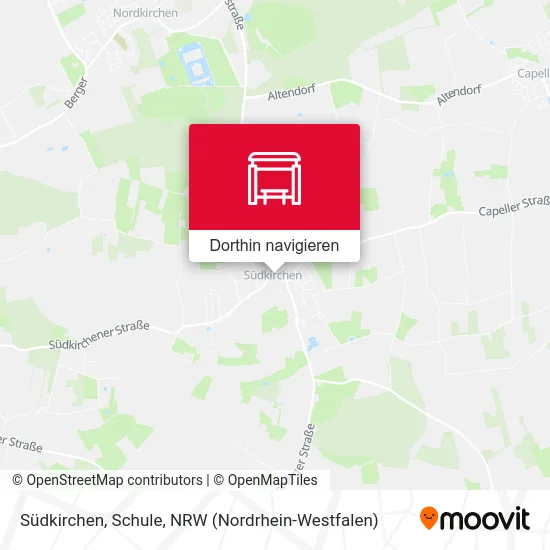 Südkirchen, Schule Karte