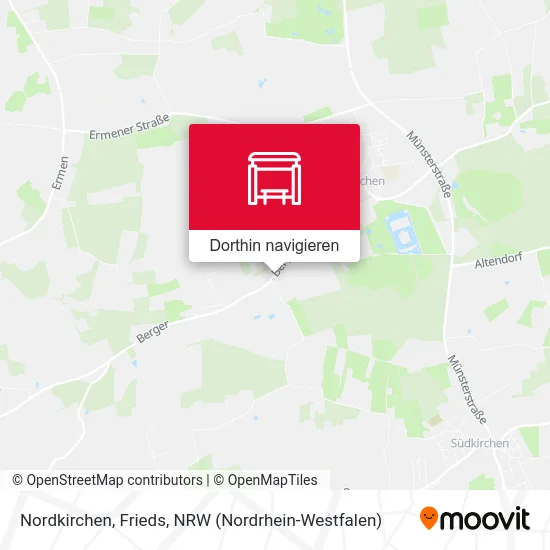 Nordkirchen, Frieds Karte