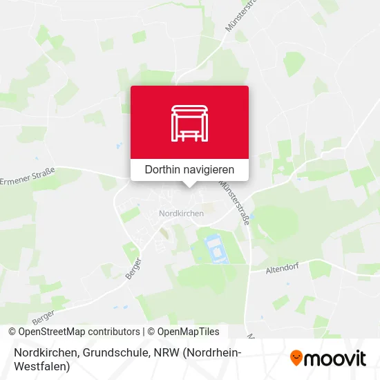 Nordkirchen, Grundschule Karte