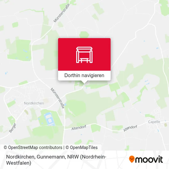 Nordkirchen, Gunnemann Karte