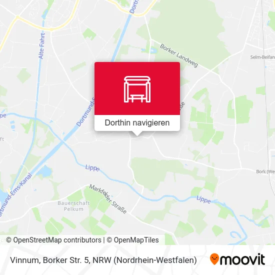 Vinnum, Borker Str. 5 Karte