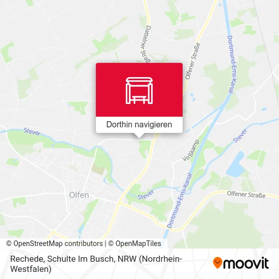 Rechede, Schulte Im Busch Karte