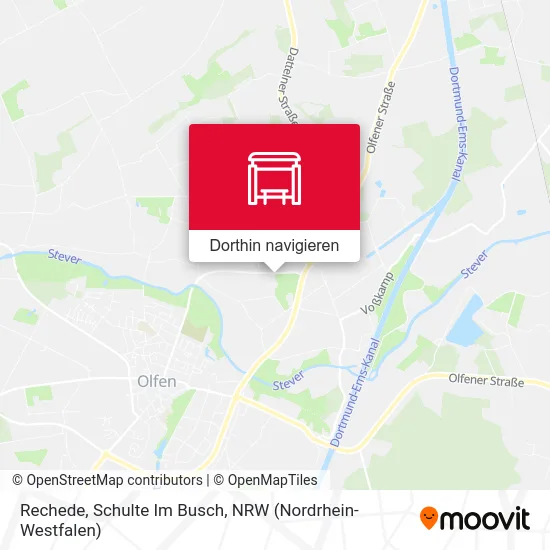 Rechede, Schulte Im Busch Karte