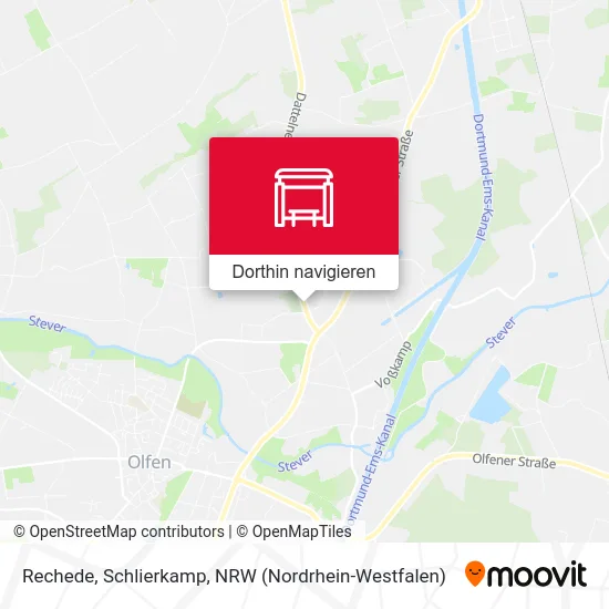 Rechede, Schlierkamp Karte