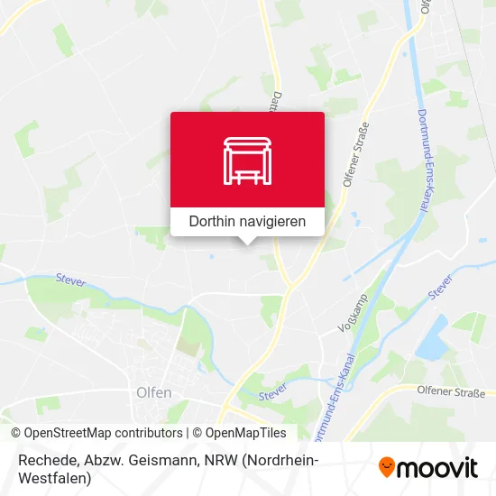 Rechede, Abzw. Geismann Karte