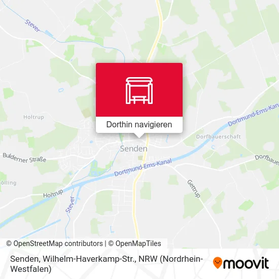 Senden, Wilhelm-Haverkamp-Str. Karte