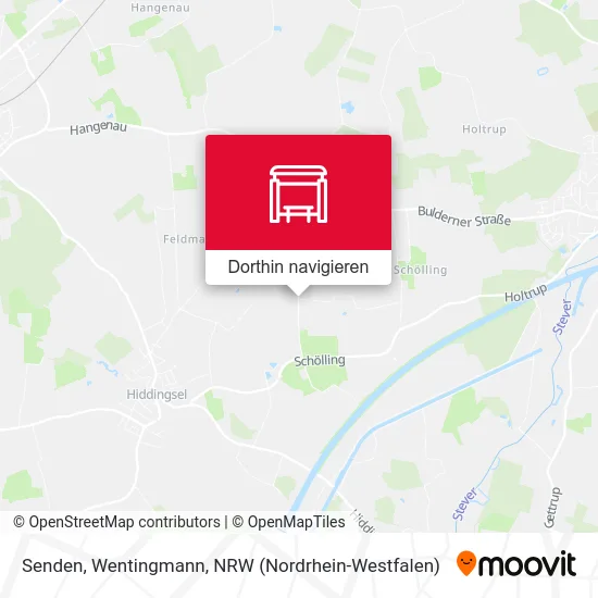 Senden, Wentingmann Karte