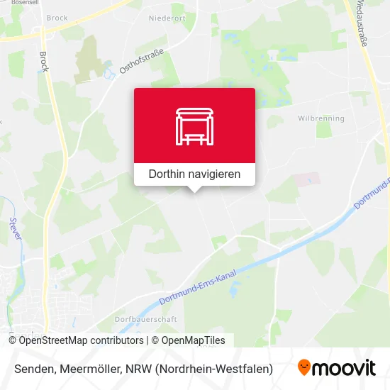 Senden, Meermöller Karte