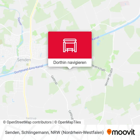 Senden, Schlingemann Karte