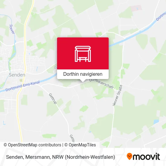 Senden, Mersmann Karte