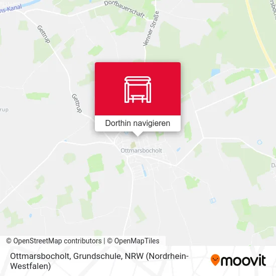 Ottmarsbocholt, Grundschule Karte