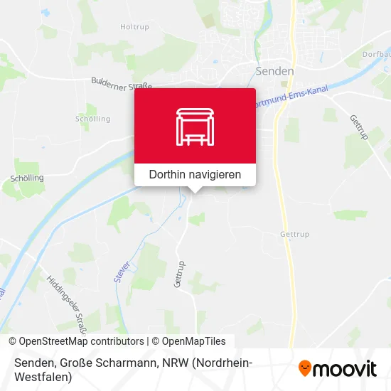 Senden, Große Scharmann Karte