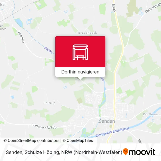 Senden, Schulze Höping Karte