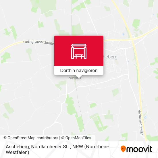Ascheberg, Nordkirchener Str. Karte