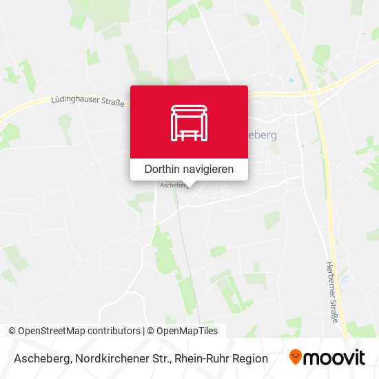 Ascheberg, Nordkirchener Str. Karte
