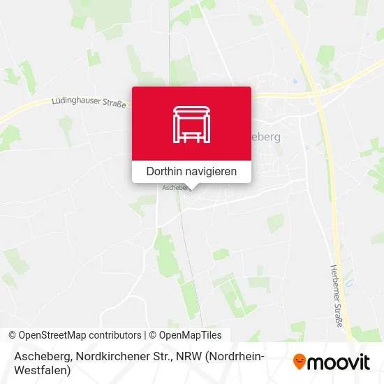 Ascheberg, Nordkirchener Str. Karte
