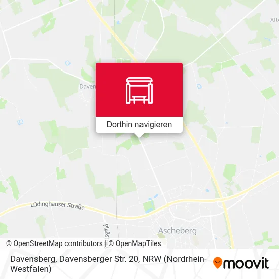 Davensberg, Davensberger Str. 20 Karte