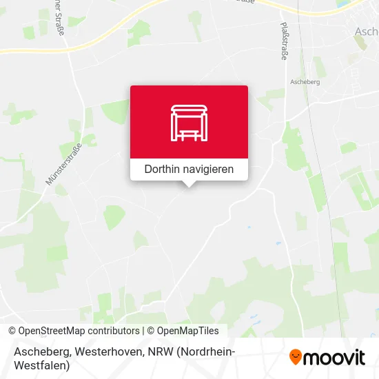 Ascheberg, Westerhoven Karte