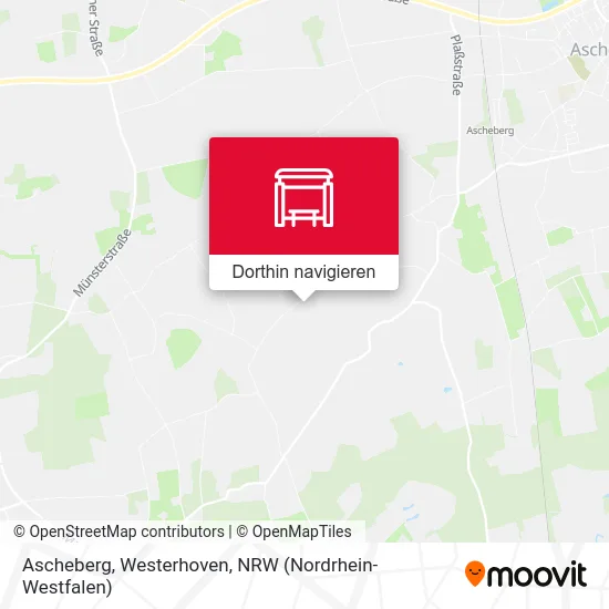 Ascheberg, Westerhoven Karte