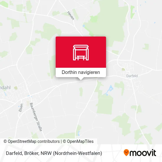 Darfeld, Bröker Karte