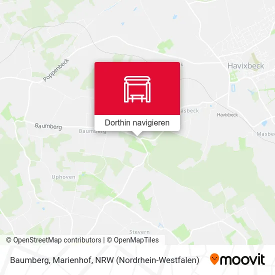 Baumberg, Marienhof Karte