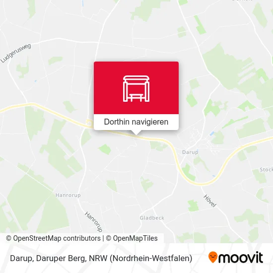 Darup, Daruper Berg Karte