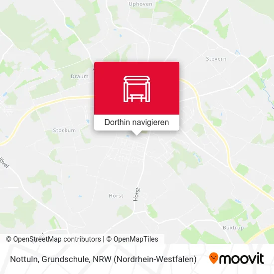 Nottuln, Grundschule Karte