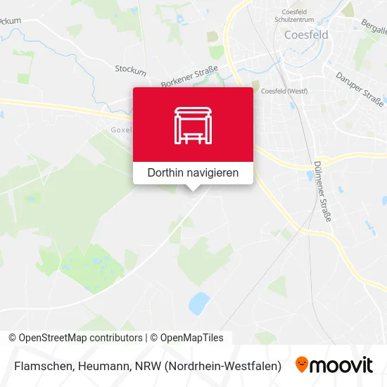 Flamschen, Heumann Karte