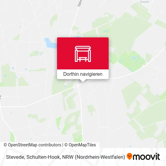 Stevede, Schulten-Hook Karte