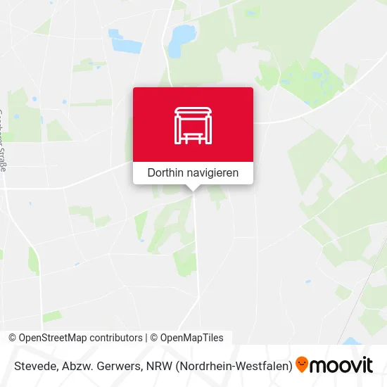 Stevede, Abzw. Gerwers Karte