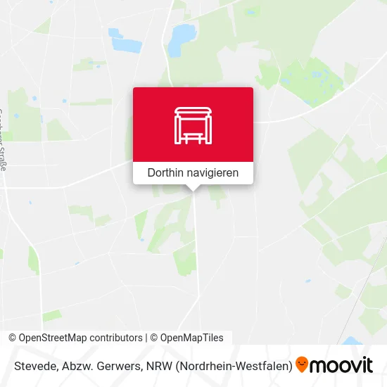 Stevede, Abzw. Gerwers Karte