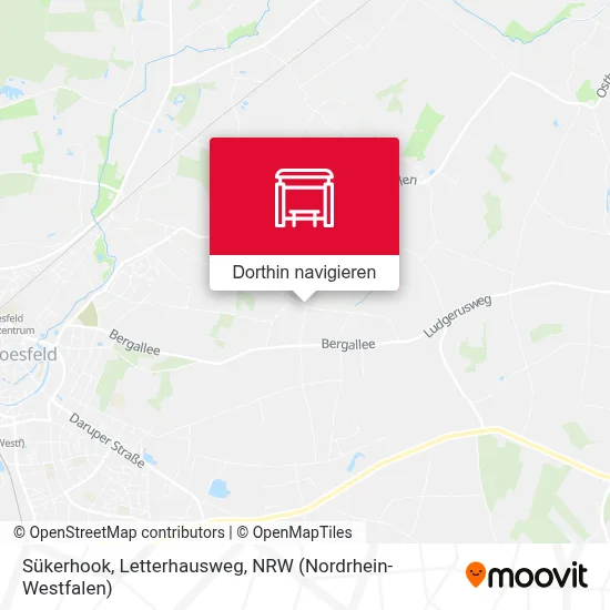 Sükerhook, Letterhausweg Karte