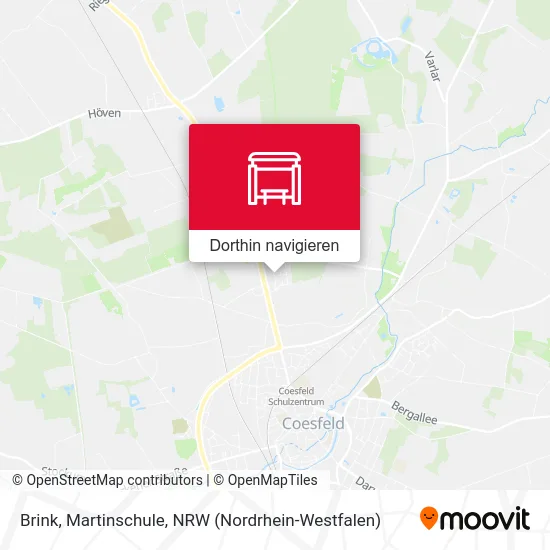 Brink, Martinschule Karte