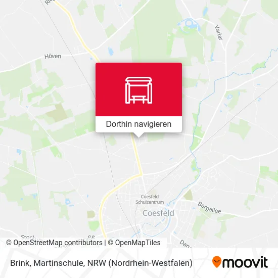 Brink, Martinschule Karte