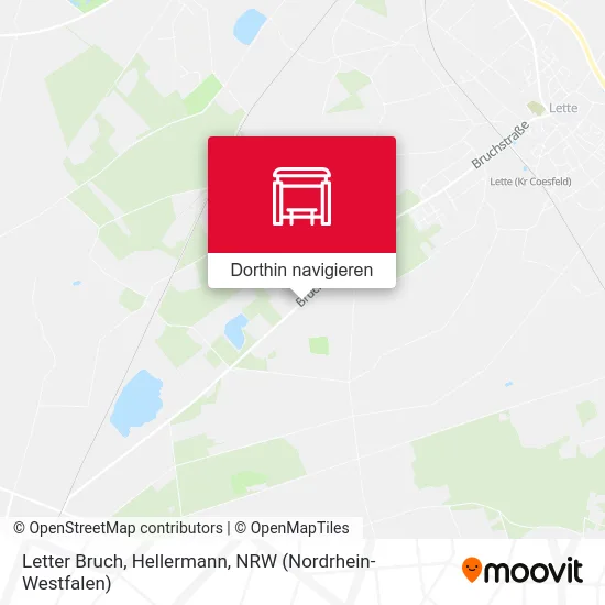 Letter Bruch, Hellermann Karte